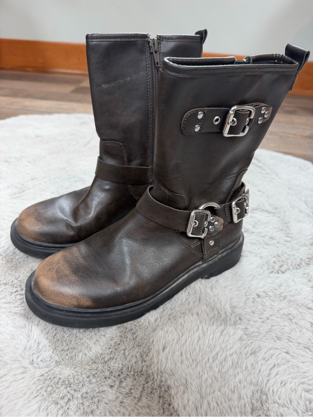 Zara kids brown boots